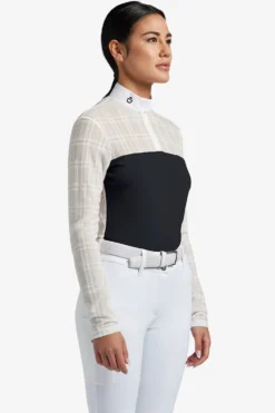 Cavalleria Toscana Cavalleria Toscana|Tröjor & Toppar-Tävlingkjorta L/ Zip