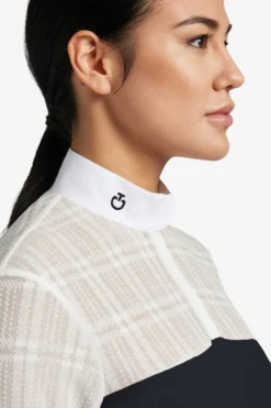 Cavalleria Toscana Cavalleria Toscana|Tröjor & Toppar-Tävlingkjorta L/ Zip