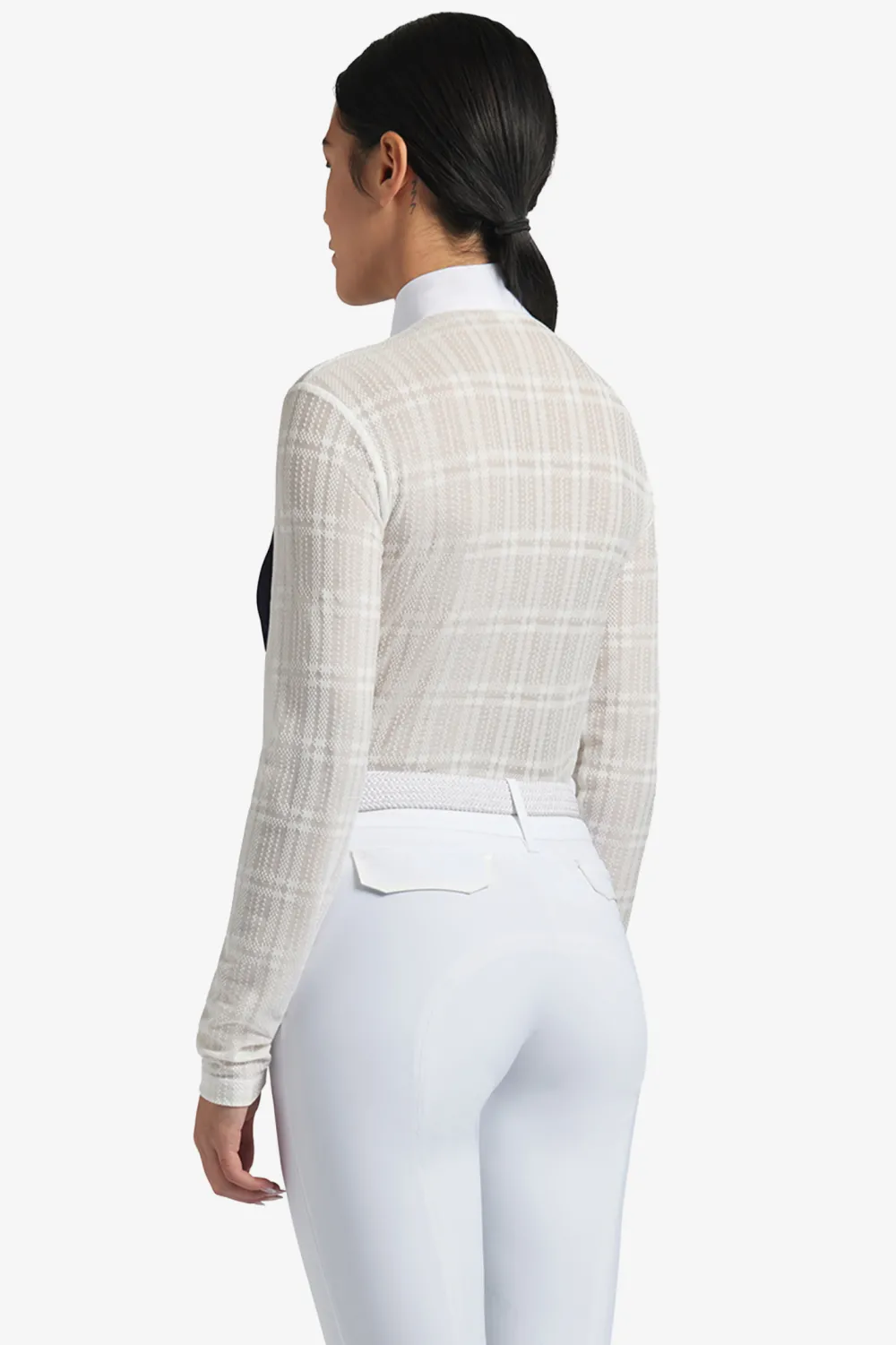 Cavalleria Toscana Cavalleria Toscana|Tröjor & Toppar-Tävlingkjorta L/ Zip