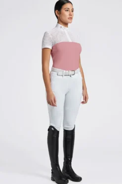 Cavalleria Toscana Cavalleria Toscana-Tävlingsskjorta S/S Zip