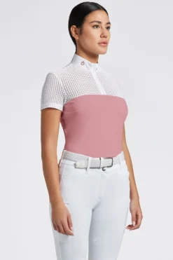 Cavalleria Toscana Cavalleria Toscana-Tävlingsskjorta S/S Zip