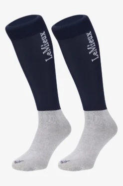 LeMieux Lemieux|Ridstrumpor-Tävlingsstrumpor 2-pack Navy