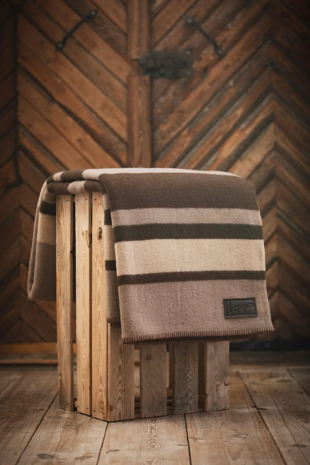 Lippo Lippo|Hästtäcken & Flughuvor-Ullfilt 180x210 Yorkshire Brun