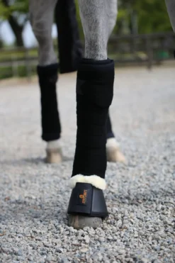 Kentucky Horsewear Benskydd & Benlindor-Ull Lindor Svart