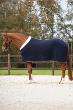QHP Qhp|Hästtäcken & Flughuvor-Ulltäcke Deluxe Navy
