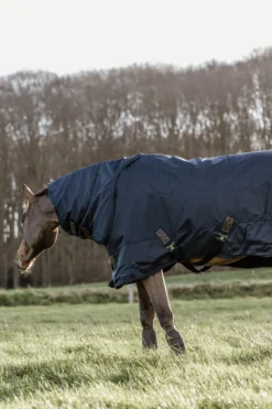 Kentucky Horsewear Hästtäcken & Flughuvor-Utetäcke Allväder Pro 300g Navy