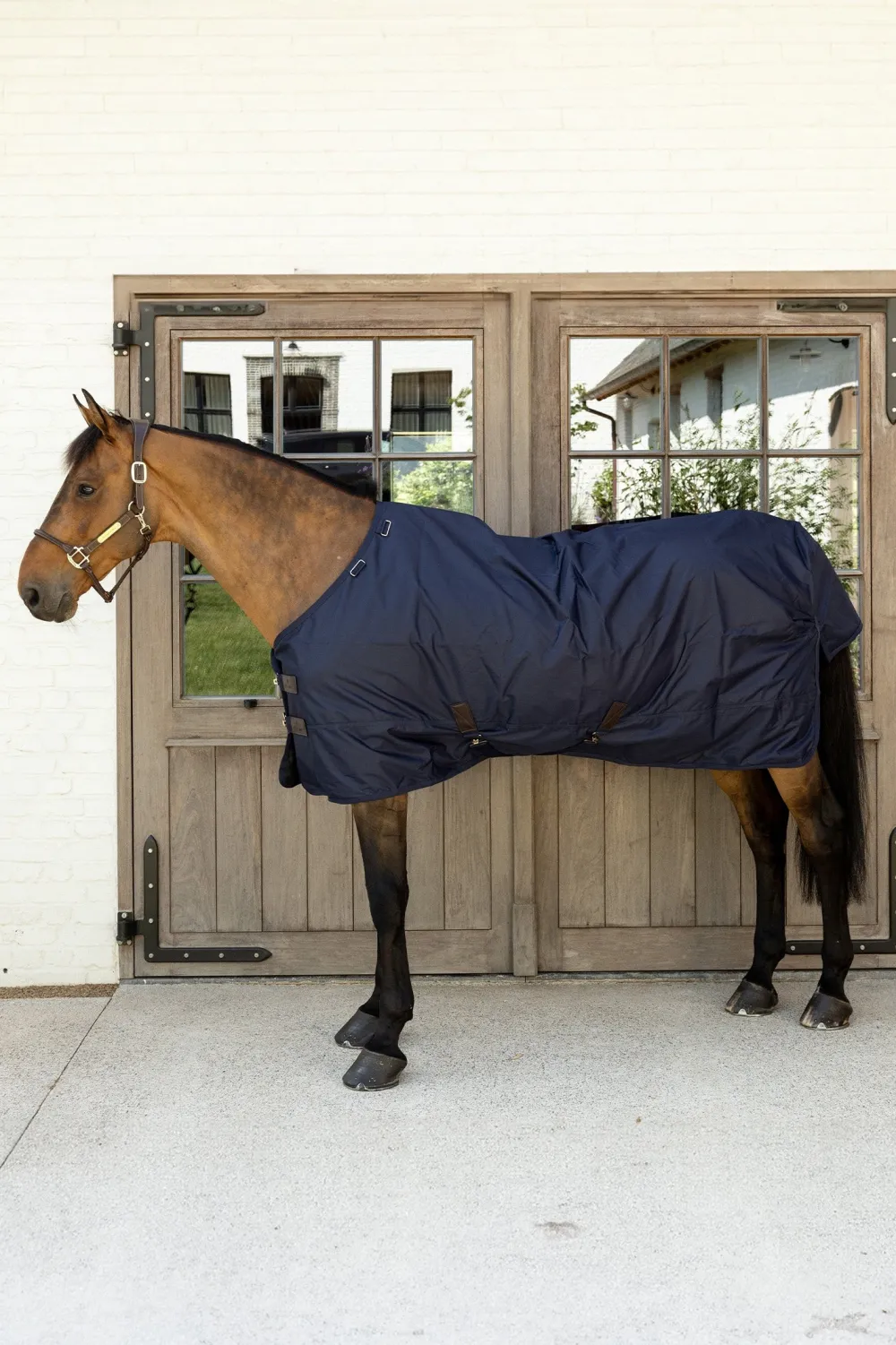 Kentucky Horsewear Hästtäcken & Flughuvor|Kentucky Horsewear-Utetäcke Allväder Vattentätt 150g 600D Navy