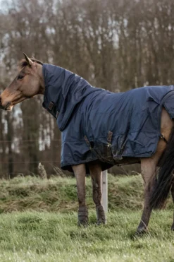 Kentucky Horsewear Hästtäcken & Flughuvor-Utetäcke All Weather 0g Navy