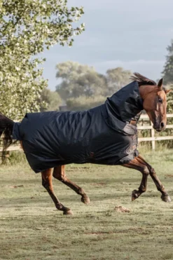 Kentucky Horsewear Hästtäcken & Flughuvor-Utetäcke Classic 0g Navy