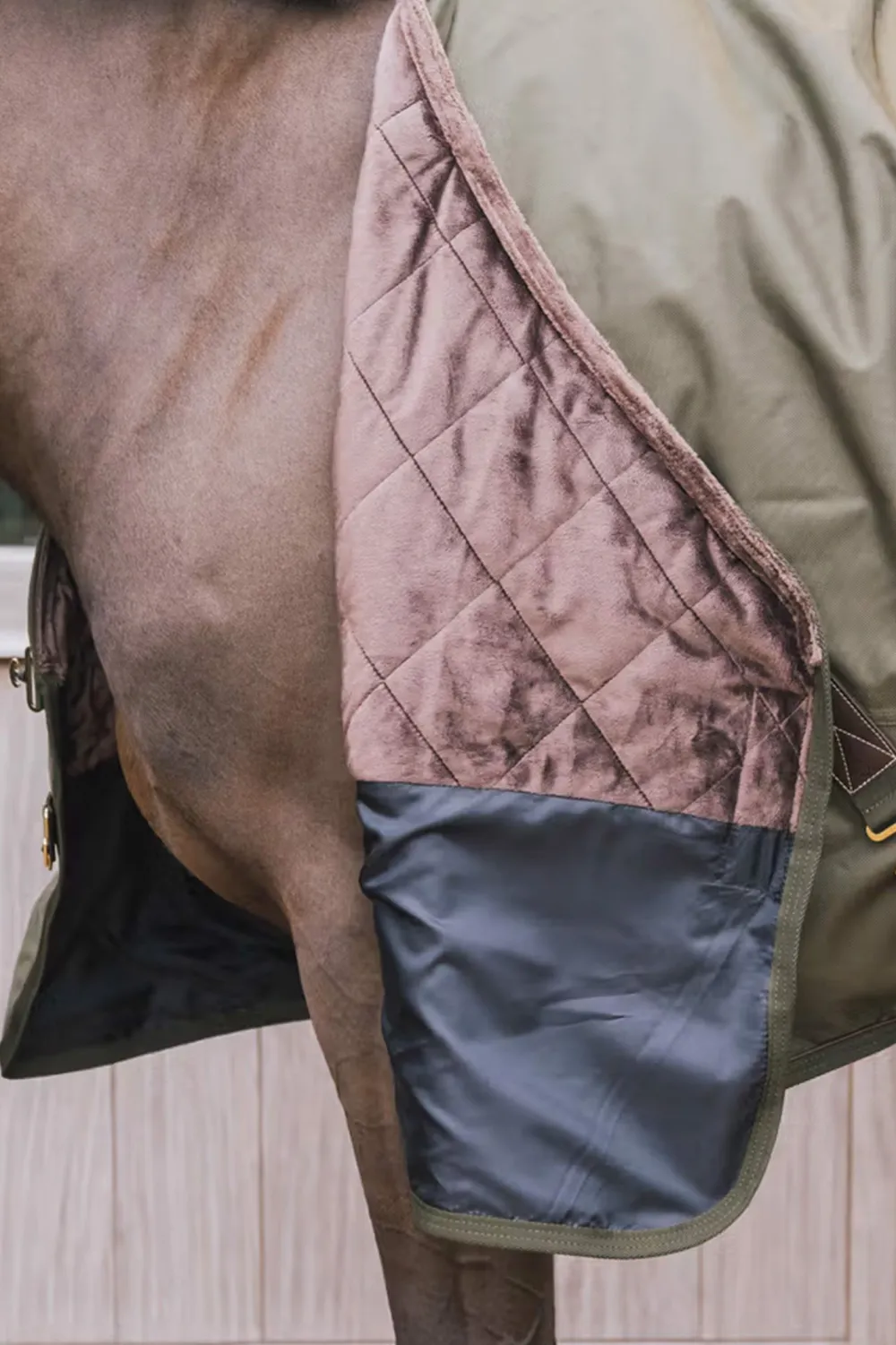 Kentucky Horsewear Hästtäcken & Flughuvor|Kentucky Horsewear-Utetäcke Pro g Khaki