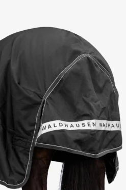 Waldhausen Hästtäcken & Flughuvor-Utetäcke Scandic 100g Svart