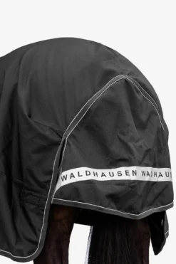Waldhausen Hästtäcken & Flughuvor-Utetäcke Scandic Light Svart