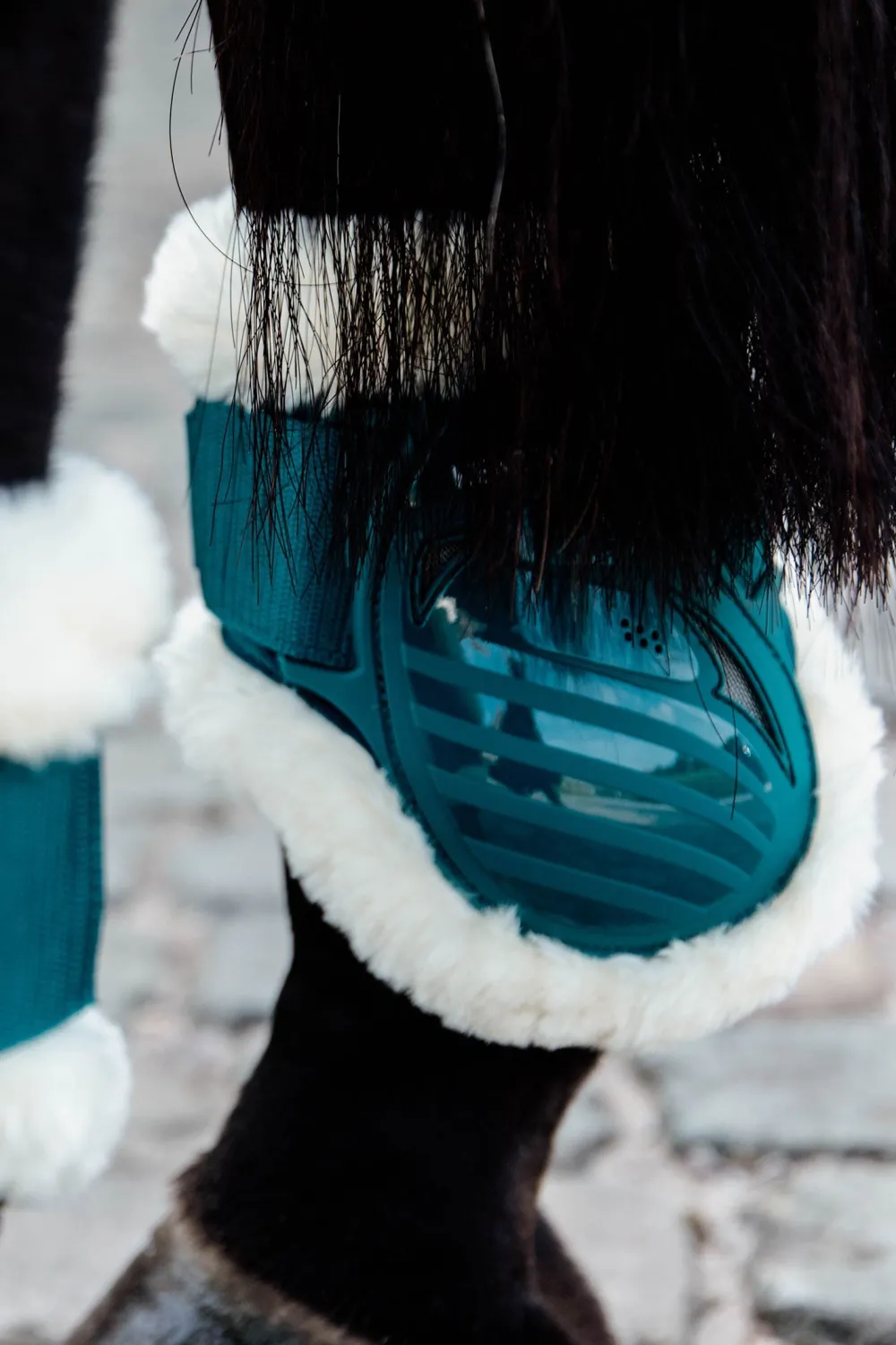 Kentucky Horsewear Benskydd & Benlindor-Vegan Bakkydd Fårkinn Eerad