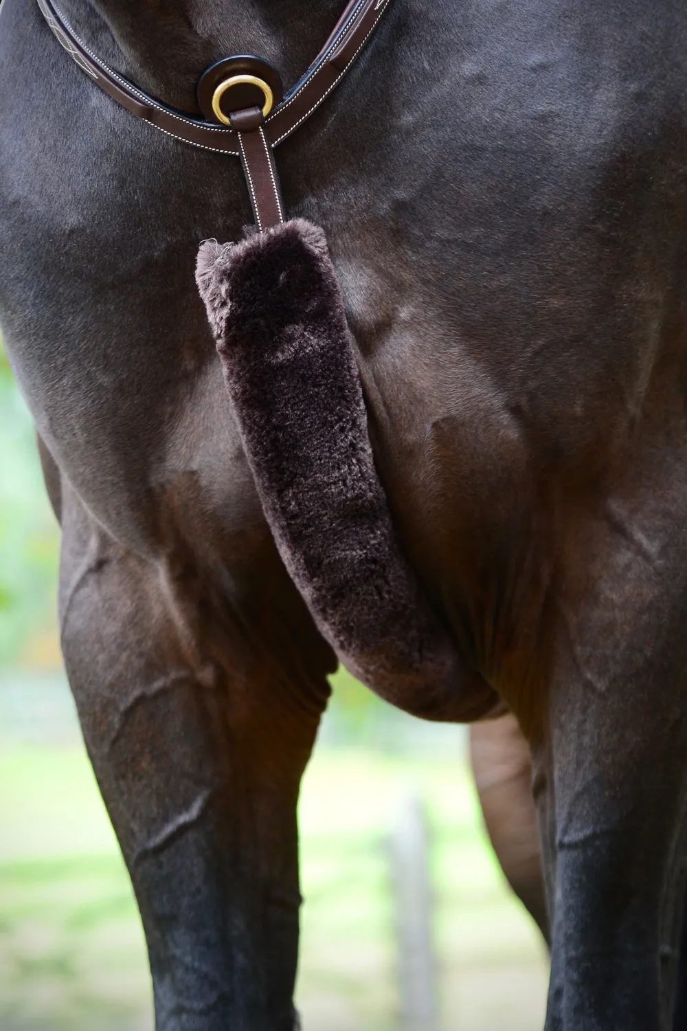 Kentucky Horsewear Tyglar & Hjälptyglar-Överdrag Fårskinn Förbygel