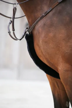 Kentucky Horsewear Tyglar & Hjälptyglar-Överdrag Fårskinn Förbygel