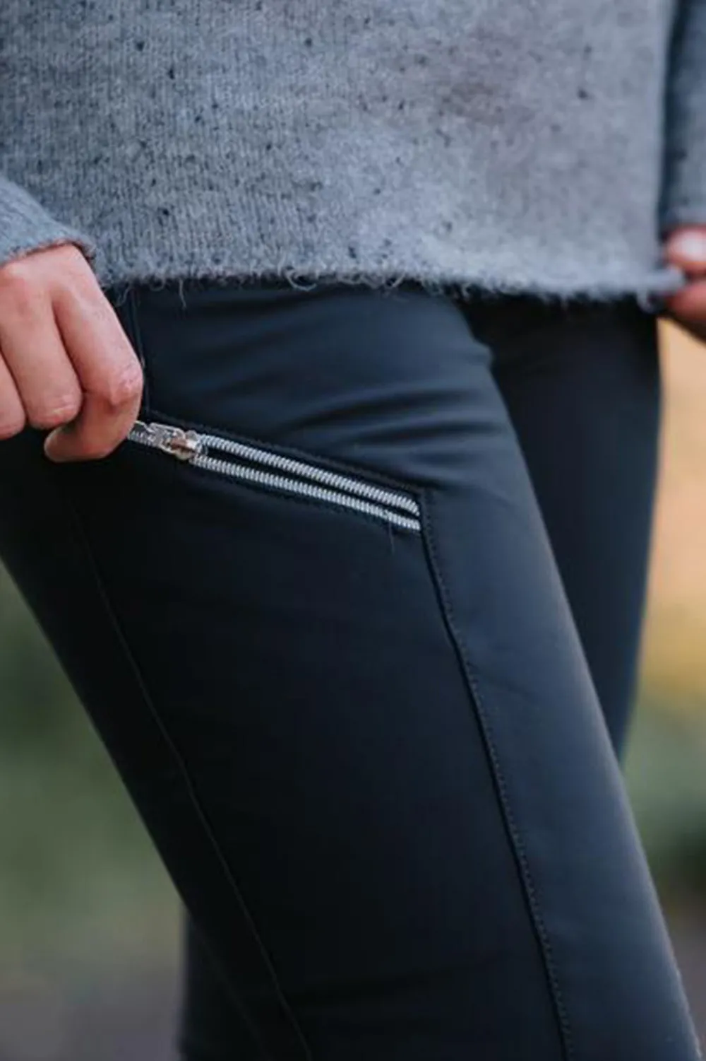 Mountain Horse Mountain Horse|Ridbyxor & Tights-Vinterridbyxor Bond Softshell Svart