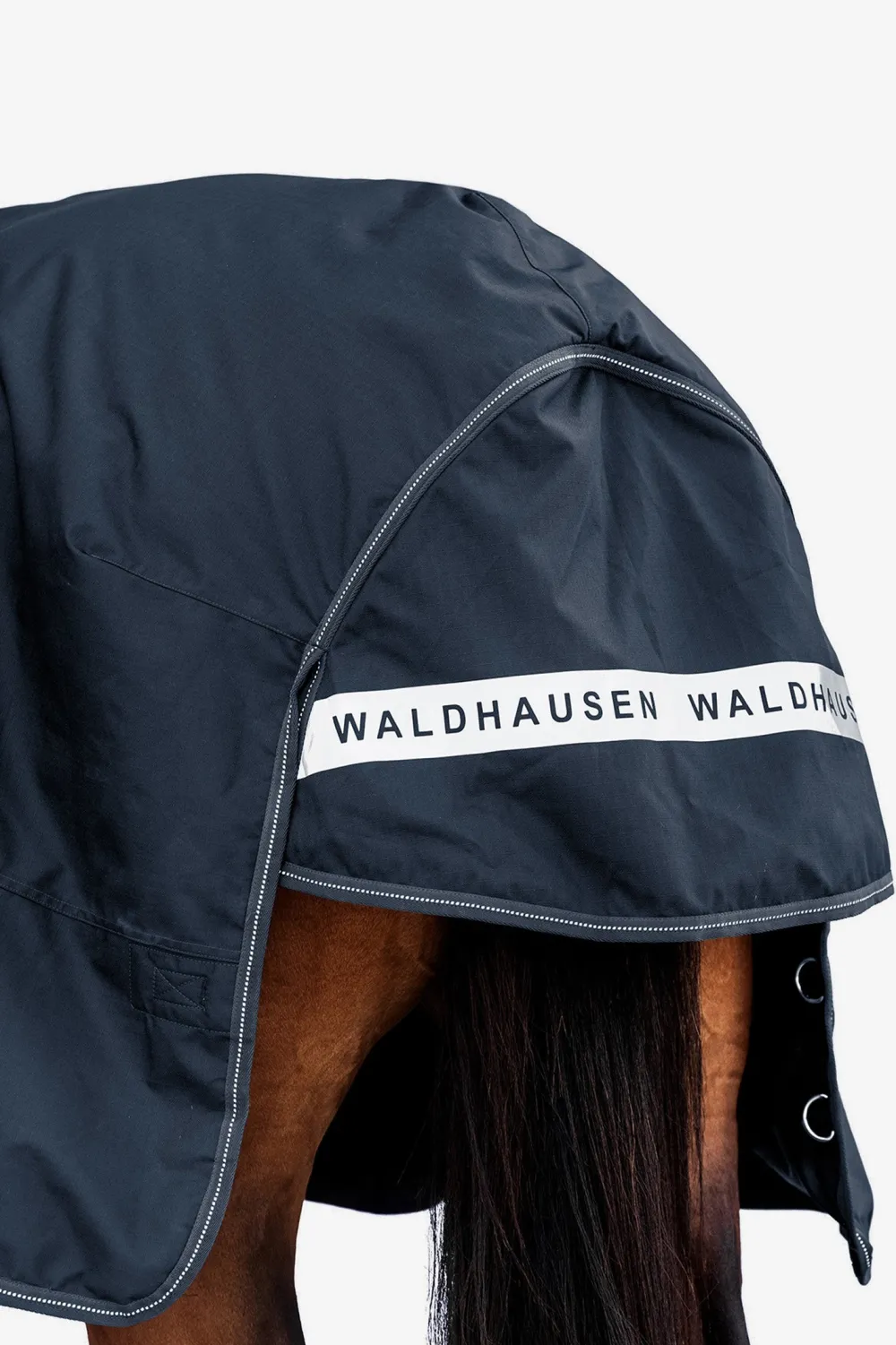 Waldhausen Hästtäcken & Flughuvor-Vintertäcke Arctic 300g Night Blue
