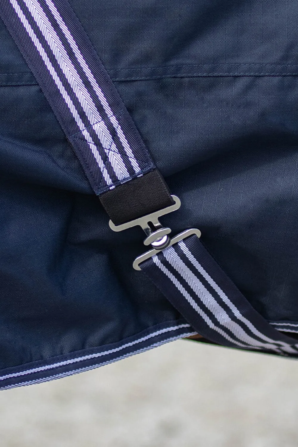 QHP Qhp|Hästtäcken & Flughuvor-Vintertäcke Luxury 300gr Navy