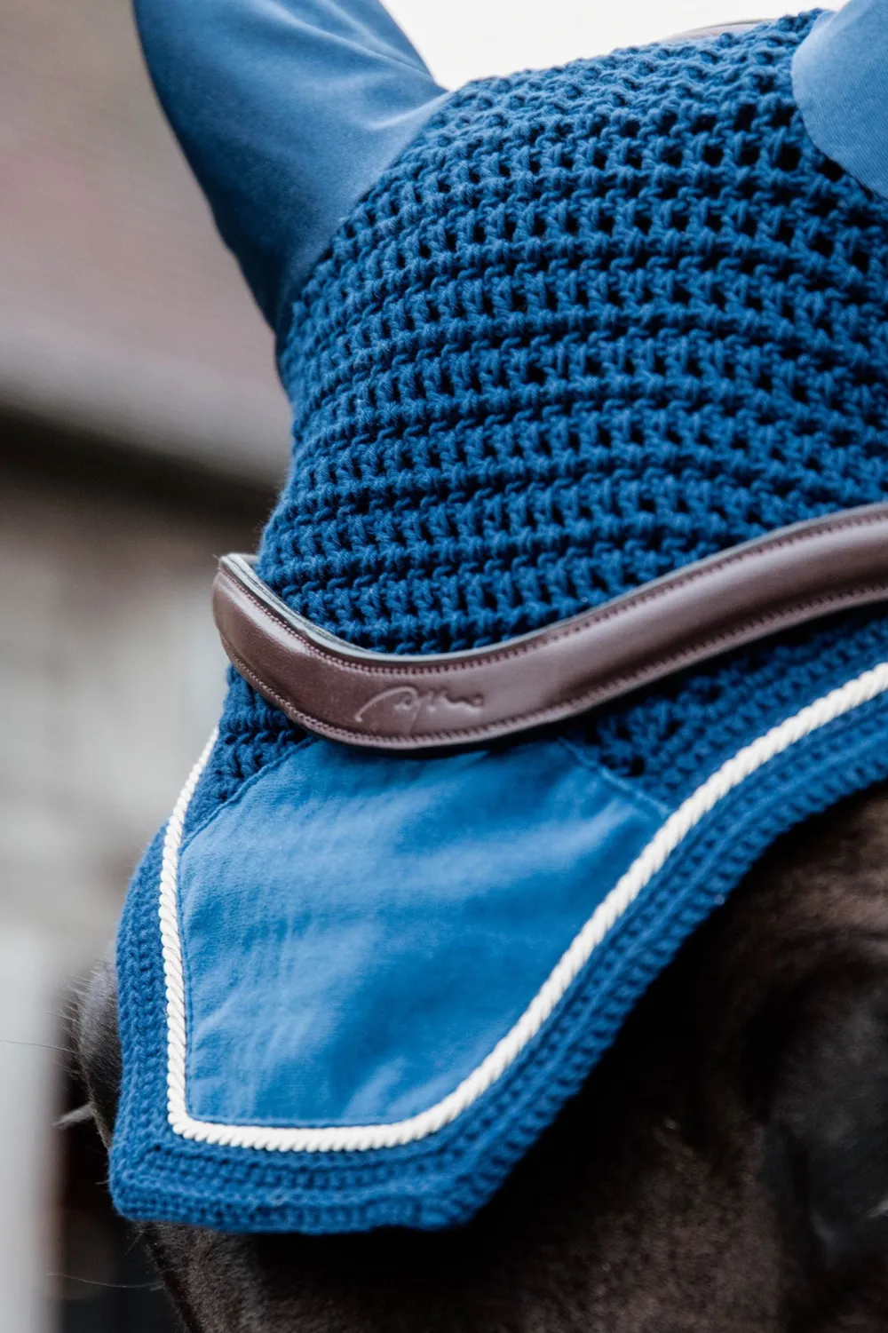 Kentucky Horsewear Kentucky Horsewear|Schabrak & Huvor-Weington Huva Baic Vevet Navy
