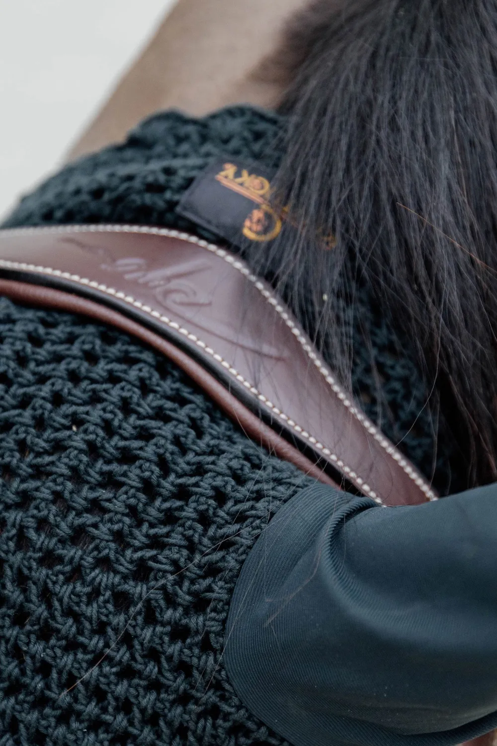 Kentucky Horsewear Kentucky Horsewear|Schabrak & Huvor-Wellington Huva Soundless 3D Logo Pine Green
