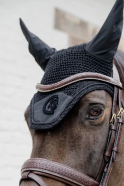 Kentucky Horsewear Kentucky Horsewear|Schabrak & Huvor-Wellington Huva Soundless 3D Logo Svart