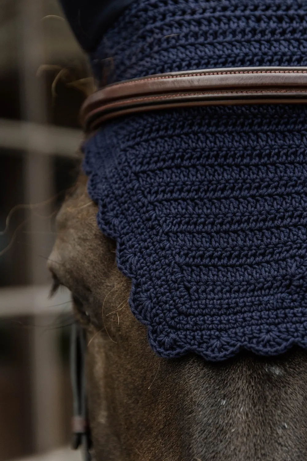 Kentucky Horsewear Kentucky Horsewear|Schabrak & Huvor-Wellington Huva Soundless Wave Navy
