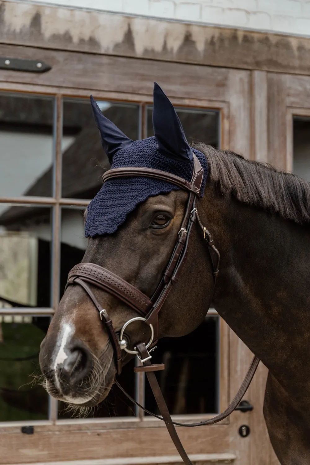 Kentucky Horsewear Kentucky Horsewear|Schabrak & Huvor-Wellington Huva Soundless Wave Navy