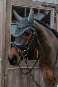 Kentucky Horsewear Kentucky Horsewear|Schabrak & Huvor-Wellington Huva Stone & Pearl Grå