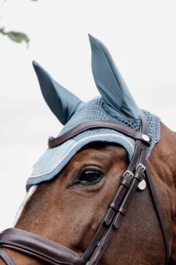 Kentucky Horsewear Kentucky Horsewear|Schabrak & Huvor-Wellington Huva Velvet Ljusblå