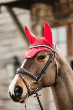 Kentucky Horsewear Kentucky Horsewear|Schabrak & Huvor-Wellington Huva Velvet Röd