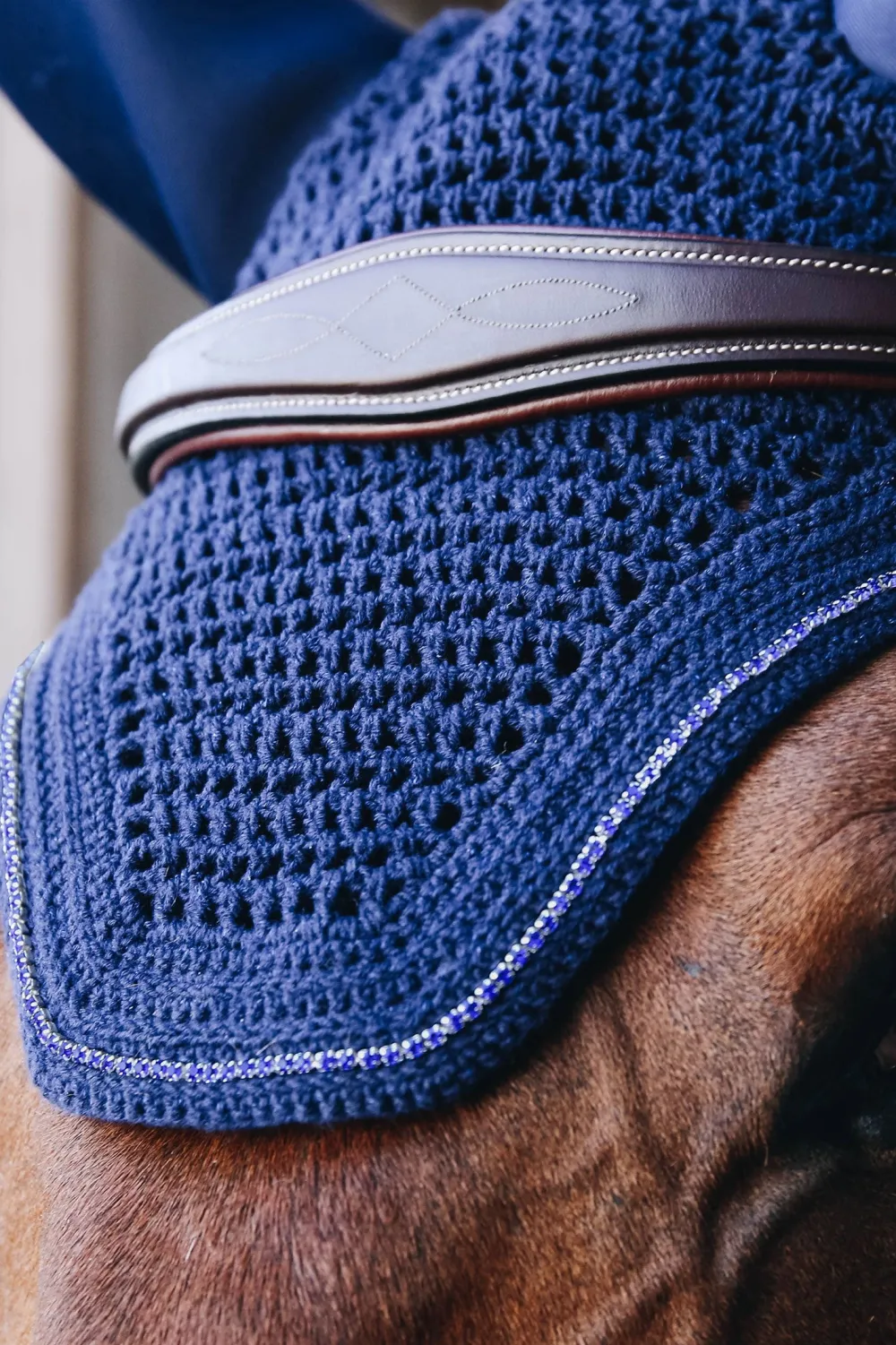 Kentucky Horsewear Schabrak & Huvor-Wellington Isolerad Huva Glitter