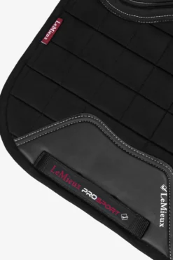 LeMieux Schabrak & Huvor|Lemieux-X-Grip Silicon Dressyrschabrak Svart
